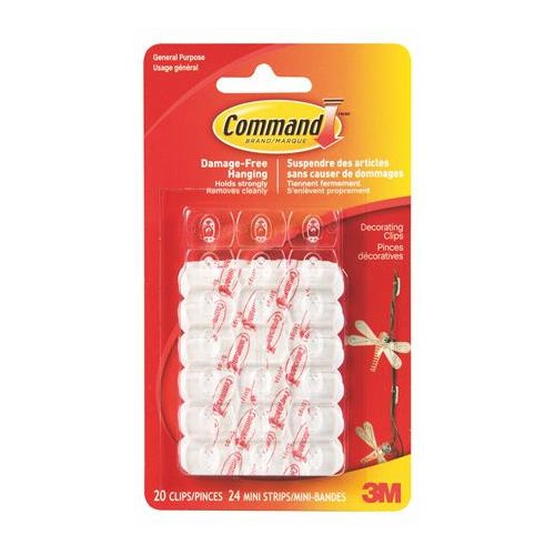 Mini műanyag akasztó, 3M SCOTCH "Command"