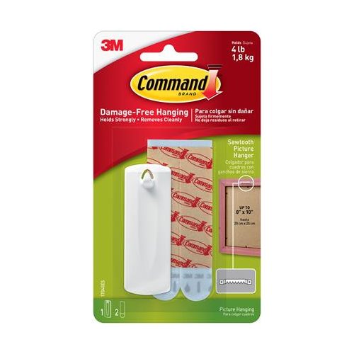 Műanyag képkeret akasztó, 3M SCOTCH "Command"