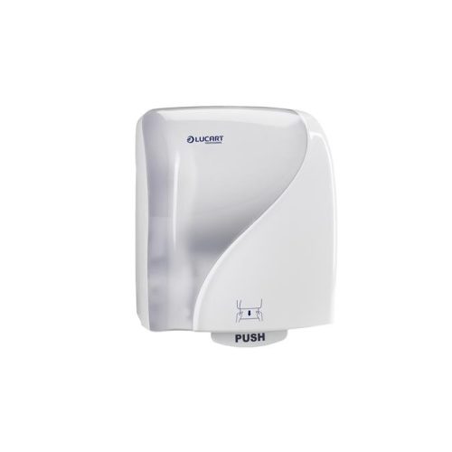 Kéztörlő adagoló, automata, 38,1x22,3x29 cm, LUCART "Identity Hands Autocut", fehér