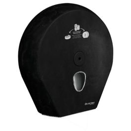  Toalettpapír adagoló, 33,5x33,5x12,8 cm, LUCART "EcoNatural", fekete
