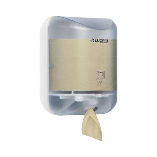 Törlőkendő- és toalettpapír adagoló, 20x19x26 cm, LUCART "L-One mini"