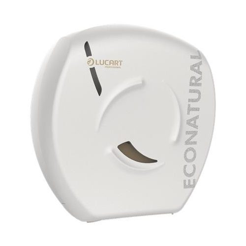 Toalettpapír adagoló, 35,7x35,2x14,2 cm, LUCART "EcoNatural Flow Jumbo", fehér
