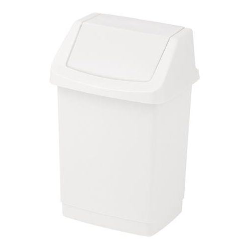 Billenős szemetes, 50 l, CURVER "Click-It", fehér