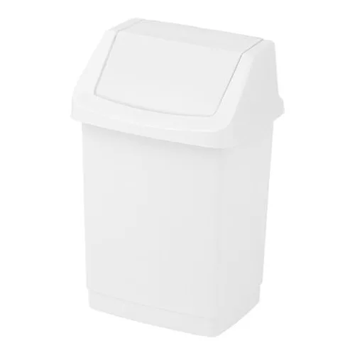 Billenős szemetes, 50 l, CURVER "Click-It", fehér