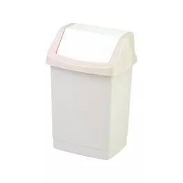   Billenős szemetes, 25 l, CURVER "Click-It", szavanna