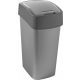 Billenős szelektív hulladékgyűjtő, műanyag, 45 l, CURVER, szürke/szürke