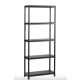 Polcrendszer, 5 polccal, 75 cm, KETER "Plus Shelf"