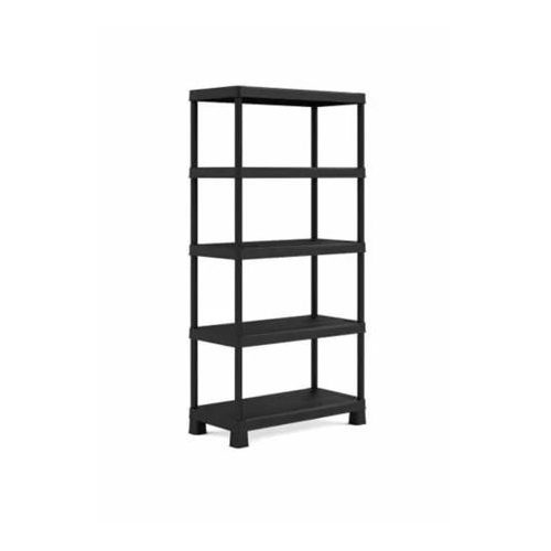 Polcrendszer, 5 polccal, 90 cm, KETER "Regál Plus Tribac"