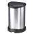Pedálos szemetes, fémhatású, 15 l, CURVER