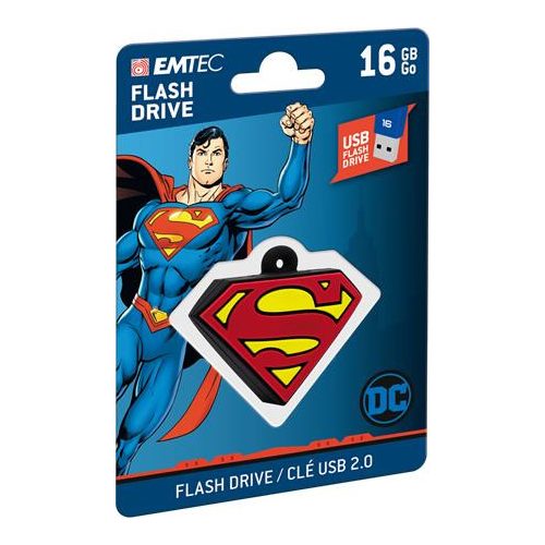 Pendrive, 16GB, USB 2.0, EMTEC "DC Superman"