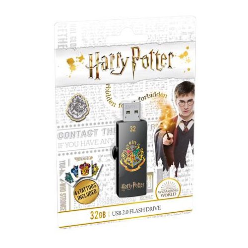 Pendrive, 32GB, USB 2.0, EMTEC "Harry Potter Hogwarts"