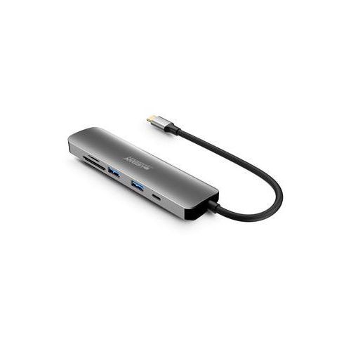 USB elosztó-HUB, USB-C/USB 3.0/HDMI/SD/mSD, URBAN FACTORY
