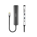 USB elosztó-HUB, USB-C/USB 3.0/HDMI/SD/mSD, URBAN FACTORY