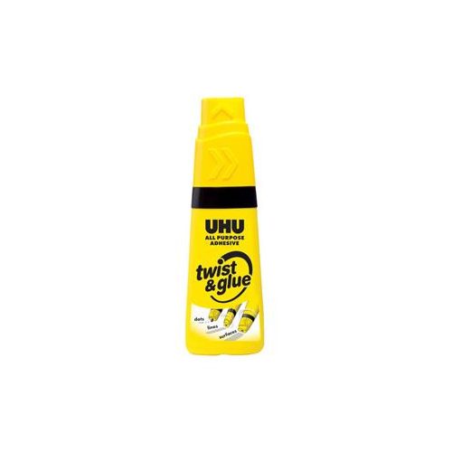 Kenőfejes ragasztó, univerzális, 35 ml, UHU "Twist&Glue"