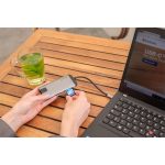 USB elosztó-HUB, USB-C/USB 3.0/HDMI/Ethernet/SD/microSD, VERBATIM