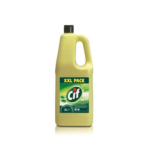 Súrolószer, 2 l, CIF "Cream", citrom illat
