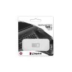 Pendrive, 128GB, USB 3.2, 200MB, fém, KINGSTON "DT Micro Gen2"