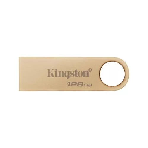 Pendrive, 128GB, USB 3.2 Gen1, KINGSTON "DataTraveler SE9 G3", arany