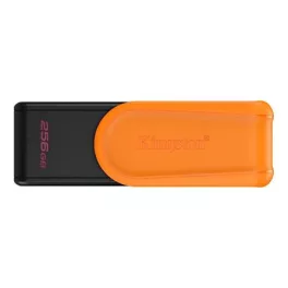  Pendrive, 256GB, USB 3.2 Gen1, KINGSTON "DataTraveler Exodia S", fekete-narancs
