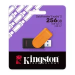 Pendrive, 256GB, USB 3.2 Gen1, KINGSTON "DataTraveler Exodia S", fekete-narancs