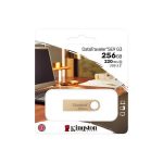 Pendrive, 256GB, USB 3.2 Gen1, KINGSTON "DataTraveler SE9 G3", arany