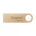 Pendrive, 64GB, USB 3.2 Gen1, KINGSTON "DataTraveler SE9 G3", arany