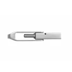 Pendrive, 64GB, USB 2.0 + USB-C, alumínium ház, MYMEDIA "Dual" (by VERBATIM)