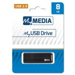 Pendrive, 8GB, USB 2.0, MYMEDIA (by VERBATIM)