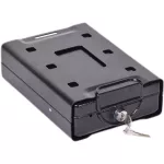 Értéktároló, mobil, 1,1 l, 70x160x220 mm, KINGSAFE "Car Safe"