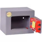 Bútorszéf, elektronikus zár, 9 l, 220x280x200 mm, TECHNOMAX "SMTO 2"