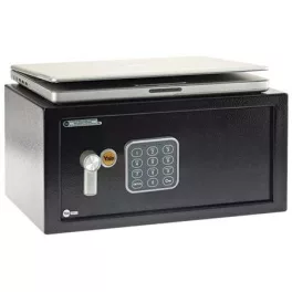   Laptopszéf, elektronikus zár, 24 l, 200x430x350 mm,YALE "YLV/200/DB1"
