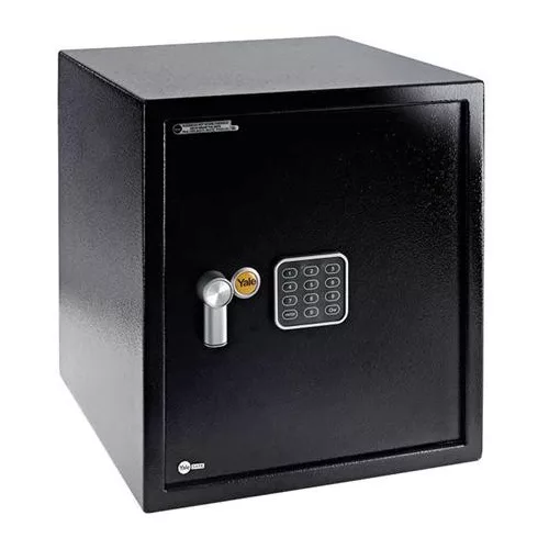 Bútorszéf, elektronikus zár, 40 l, 390x350x360 mm,YALE "YSV/390/DB1"