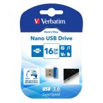 Pendrive, 16GB, USB 3.2, 80/25MB/s, VERBATIM "Nano"
