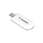 Pendrive, 256GB, USB-C 3.2 Gen1, VERBATIM "Plectra", fehér