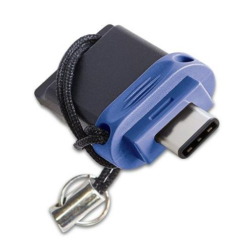 Pendrive, 32GB, USB 3.2+USB-C adapter, VERBATIM "Dual"