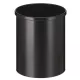 Nyitott tetejű szemetes, fém, 15 l, VEPA BINS, fekete