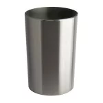 Billenős szemetes, 75 l, fém, VEPA BINS, ezüst