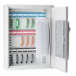 Zárható kulcsszekrény elektronikus zárral, 21 db-os WEDO