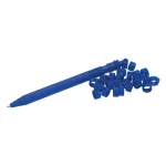 Zseléstoll, nyomógombos, kirakós, 2 db, WEDO "Letter Pen Puzzle", kék