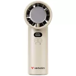 Kézi ventilátor, VERBTIM "Cool’n’Go IceTouch", fehér-ezüst