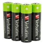 Tölthető elem, AA ceruza, 4x2500 mAh, VERBATIM