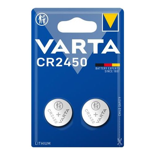 Gombelem, CR2450, 2 db, VARTA "Professional"