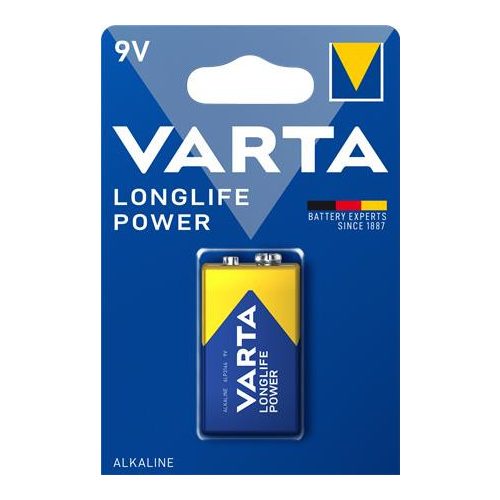 Elem, 9V, 1 db, VARTA "Longlife Power"