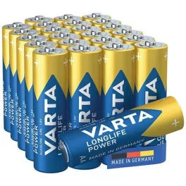  Elem, AA ceruza, 24 db, műanyagmentes, VARTA "Longlife Power"