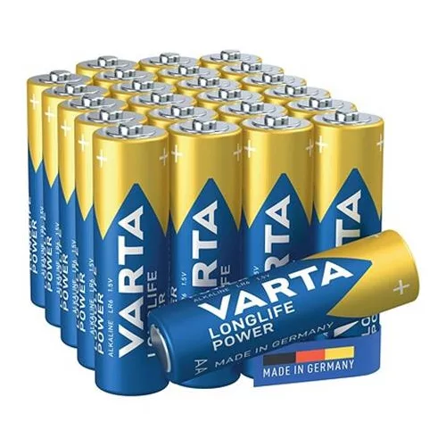 Elem, AA ceruza, 24 db, műanyagmentes, VARTA "Longlife Power"