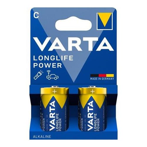 Elem, C baby, 2 db, műanyagmentes, VARTA "Longlife Power"