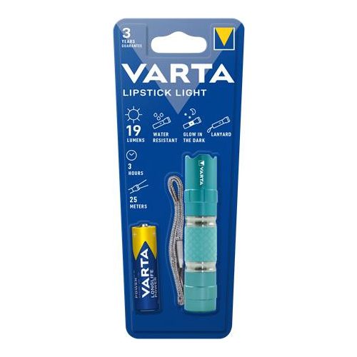Elemlámpa, 1xAA, 1 LED, rúzs-forma, VARTA