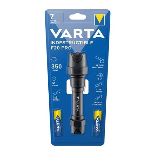 Elemlámpa, LED, törhetetlen, VARTA "Indestructible F20 Pro"