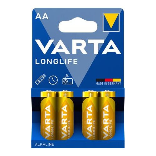 Elem, AA ceruza, 4 db, VARTA "Longlife"