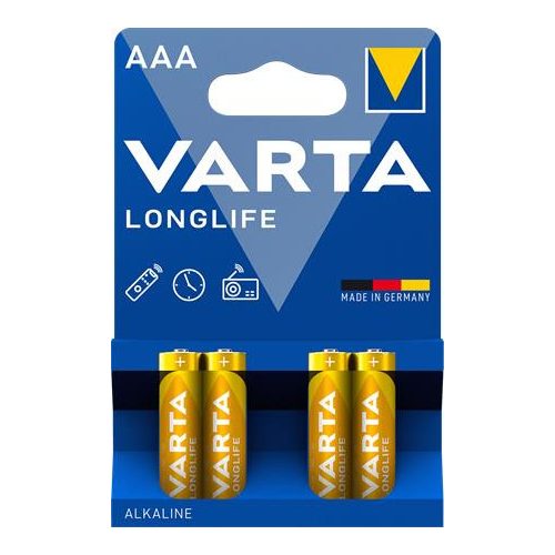 Elem, AAA mikro, 4 db, VARTA "Longlife"